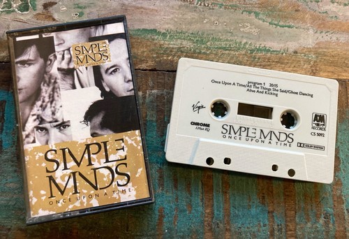 Cassette audio simple minds - -,