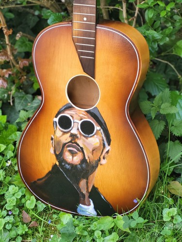 Guitare guitar parlor fait - guitare,