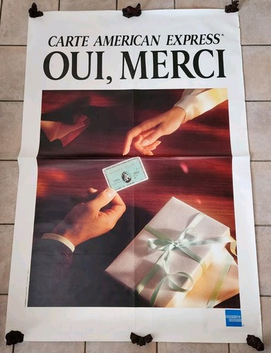 Affiche originale publicitaire - affiche,