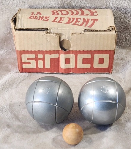 Ancienne paire boules - de, de