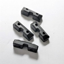 Ensemble De 4 Plaques Support Nylon Fixation Servo Recharge Bergonzoni RC 70003