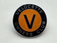 Badge Velocette Grill Vintage