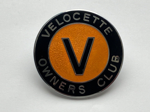 Badge velocette grill - badge, vintage