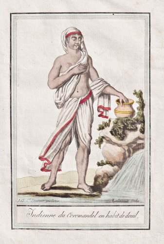 Inde coromandel costume - inde,