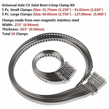 10Pcs Pinces Coffre Attache