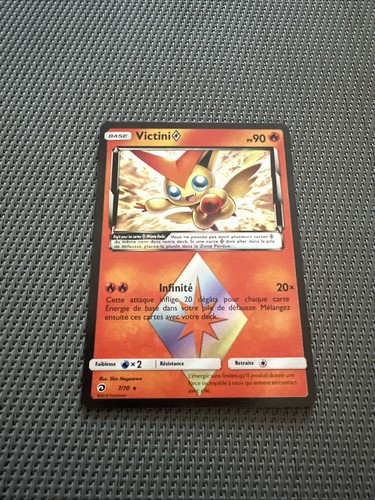 Carte pokémon victini - carte,