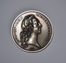 Médaille en argent Louis 15