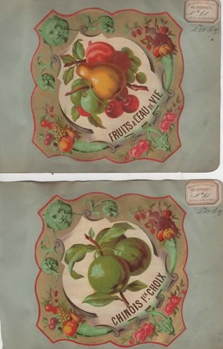Etiquettes 1890 verjus - 4,