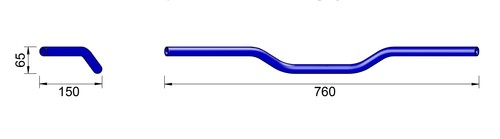 Lsl alu lenker superbike - lsl, a01