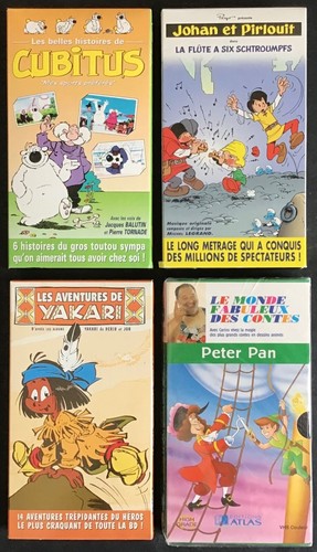 Lot vhs cubitus johan et - 4,