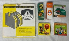 Bobine de projecteur autoserreur cervin 2 boites de lampes 3 films super 8