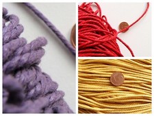 10m Fil cordon coton ciré