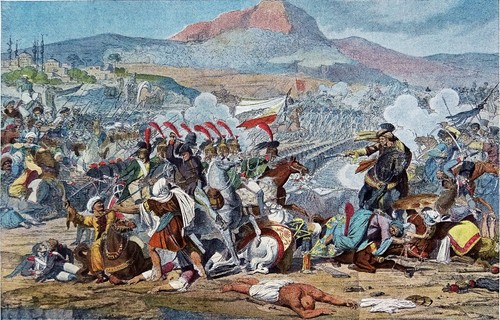 Campagne egypte combat de - d'egypte,