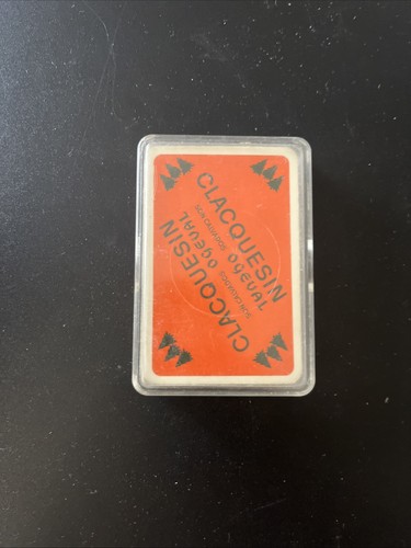 Jeu cartes clacquesin - jeu,