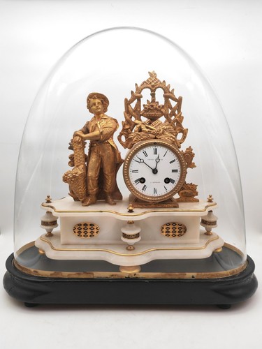 Pendule xixe bronze - xixe,