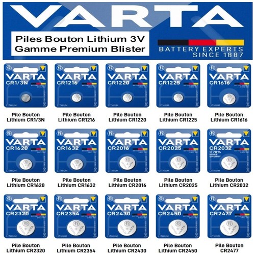 Piles varta cr2032 cr2025 - piles,
