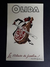 ANCIENNE PUBLICITÉ OLIDA 