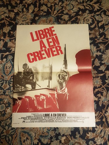 Affiche 1972 libre - affiche,