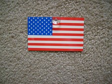 AMERICAN 3"X5" FLAG ON 1 SIDE