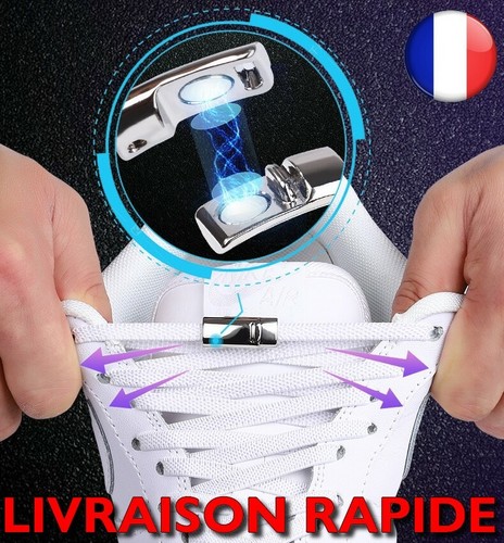 Lacets chaussures magnétiques - chaussures,