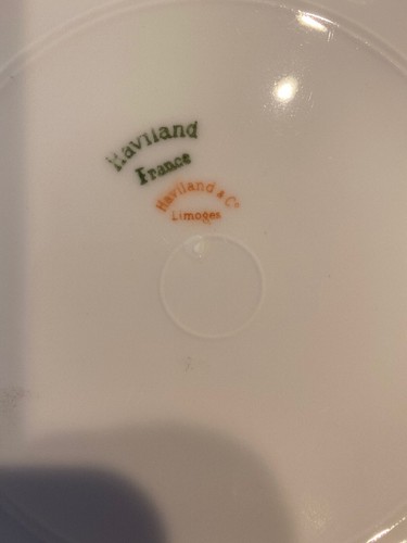 One haviland limoges inchs - one, 9