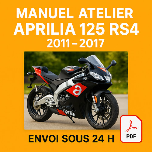 Manuel atelier aprilia 125 rs4 - aprilia,