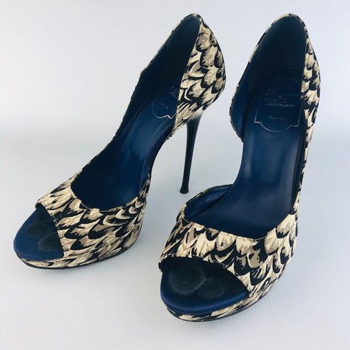 Escarpins roger vivier bout - vivier,
