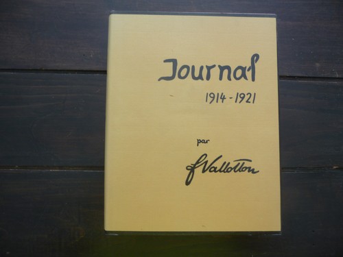 Félix vallotton journal iii - vallotton,,