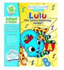 LeapFrog LittleTouch LeapPad Book: Lulu The Letter-Spinning Spider NEW