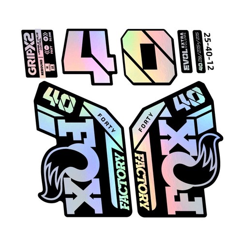 Fork sticker for 2025 - fork, fox