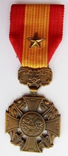 Médaille militaire CROIX DE LA BRAVOURE INDOCHINE VIET-NAM
