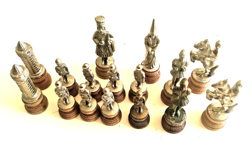 Personnage étain jeu - de,