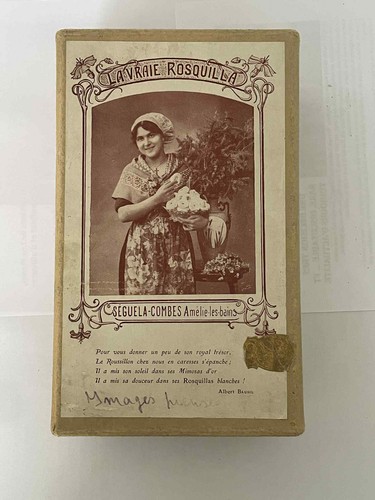 Ancienne boite publicitaire - boite,