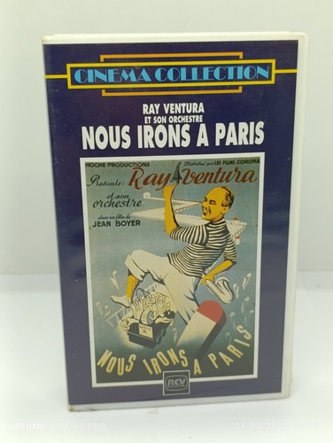 Vhs nous irons paris - :,