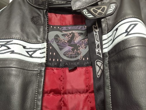 Blouson moto femme bleu - blouson,