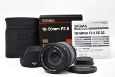 Sigma 18-50mm F/2.8 Ex Dc Zoom Objectif pour Pentax [ EXC W / Capuche De Japon
