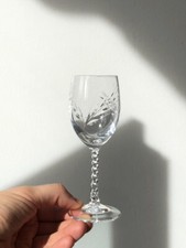 6 VERRES A LIQUEUR Cristal