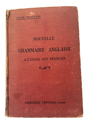 Livre grammaire anglaise - livre,