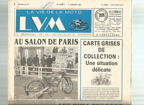Vie moto 90 01 - la, de