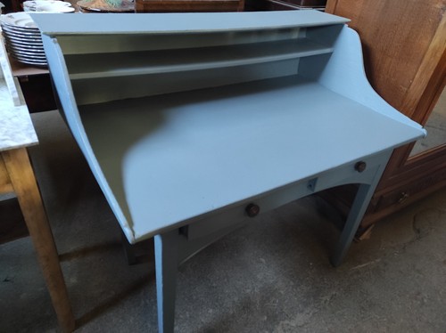 Ancien bureau vintage gris - vintage, 2