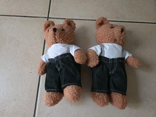Lot doudou peluche ours - lot,
