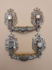 Paire de poignées pour piano en bronze