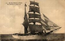 CPA AK Voilier BRICK-GOÉLETTE