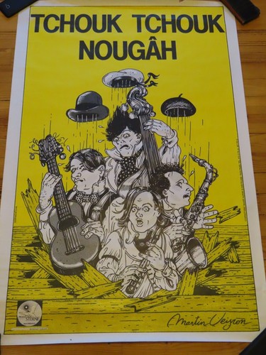 Affiche concert tchouk - affiche,
