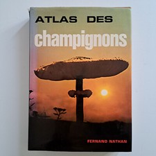 Livre Encyclopédie - Atlas des Champignons - éditions Nathan FR - très bon état 