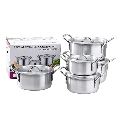 Pièces marmite aluminium - 5, en