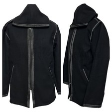 Veste Hooded en Laine