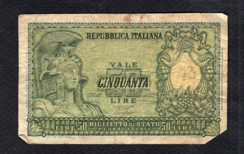 Italie 100 lire 1951 - italie, b