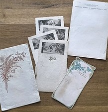 Lot De Vieux Papiers Anciens