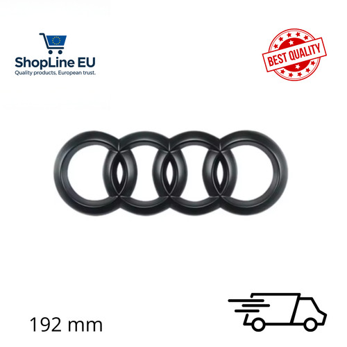 Logo audi arrière - audi, 192mm